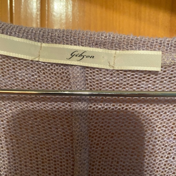 Gibson purple knit top - Picture 2 of 4